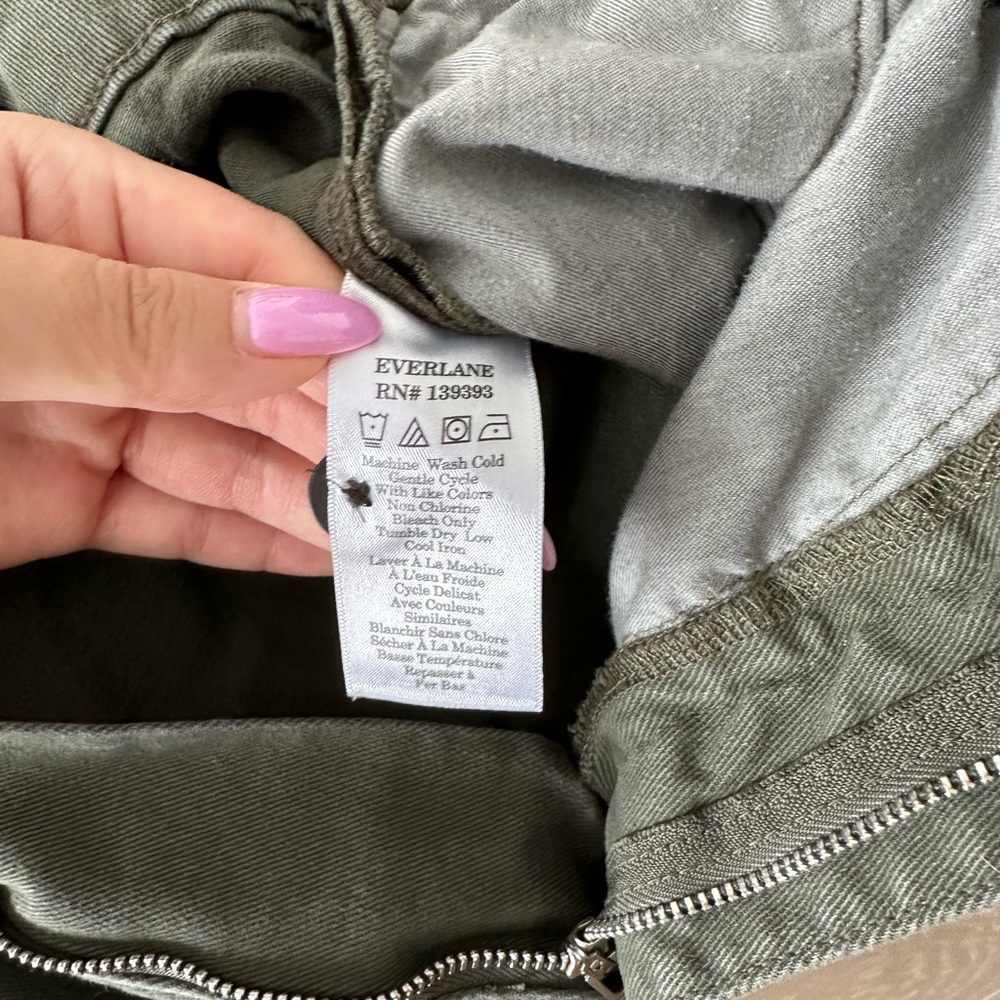 Everlane organic wide-leg pant in kambaba - Picture 5 of 5